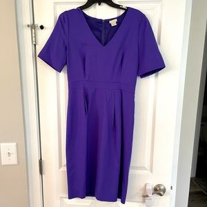 J. Crew Stretch Crepe Tall Resume Pencil Dress